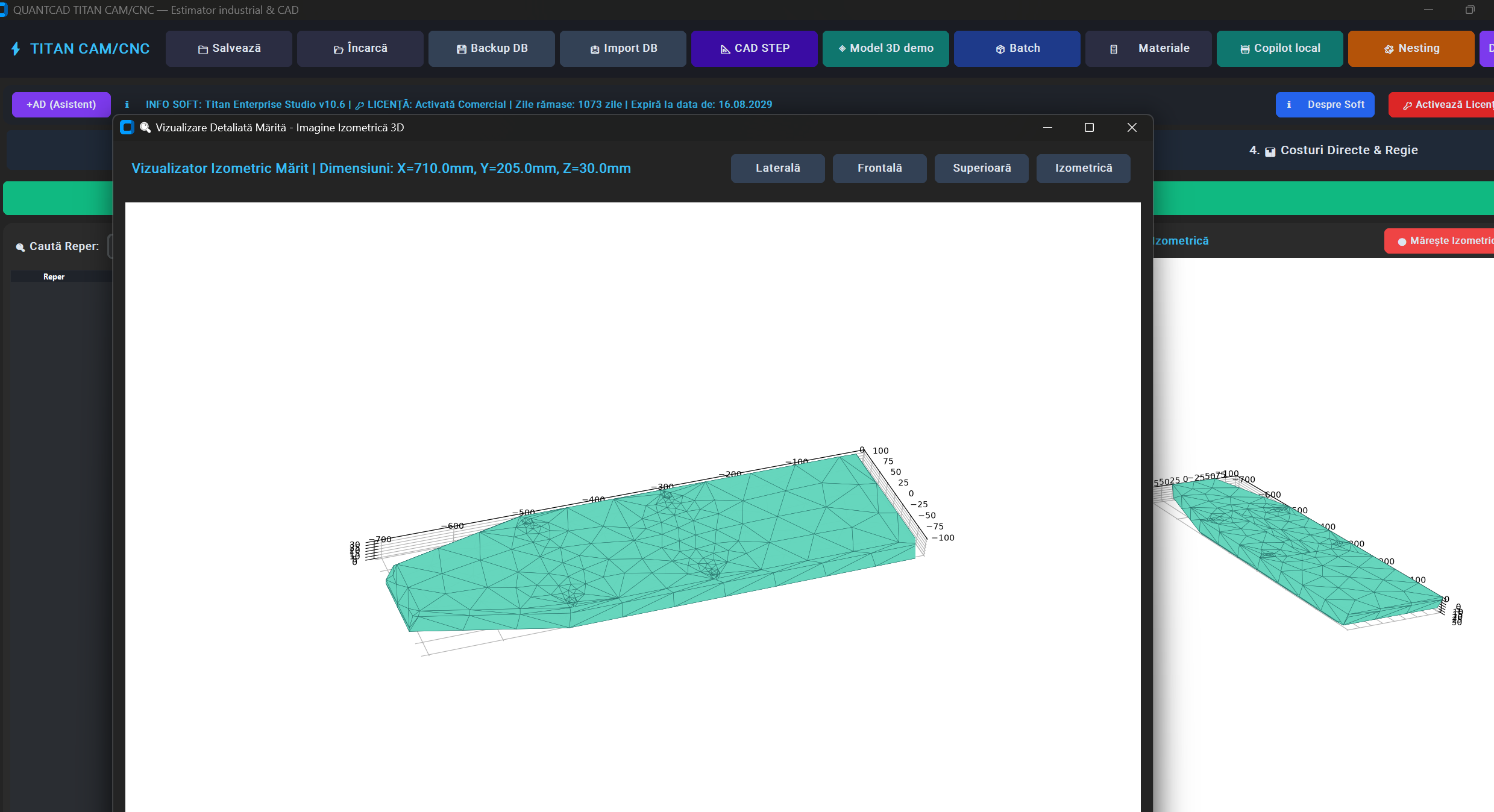 Flux industrial QUANTCAD TITAN