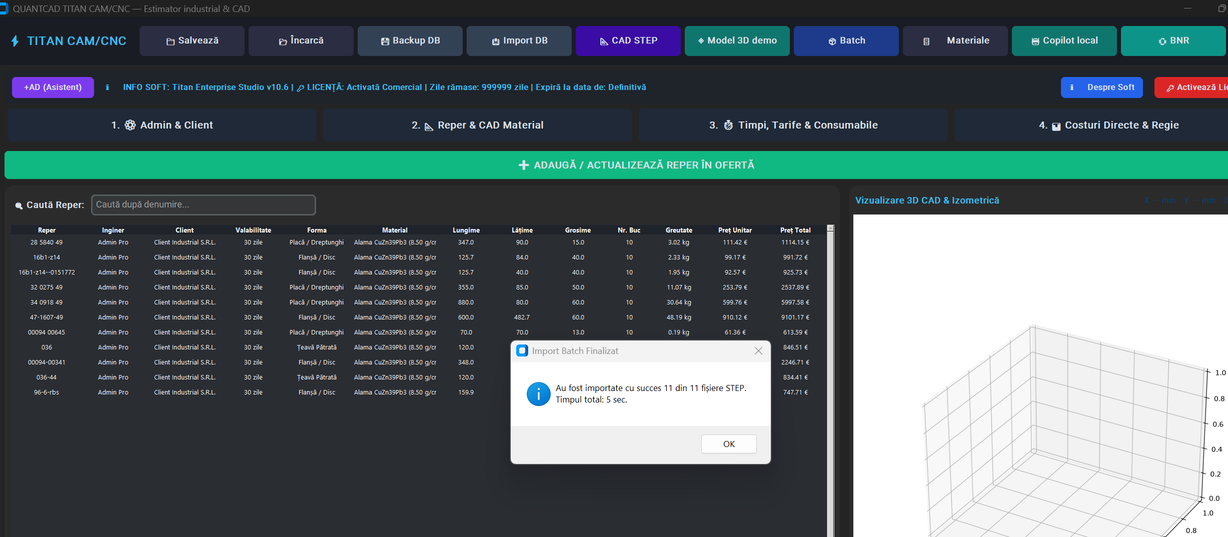 Previzualizare STEP QUANTCAD TITAN